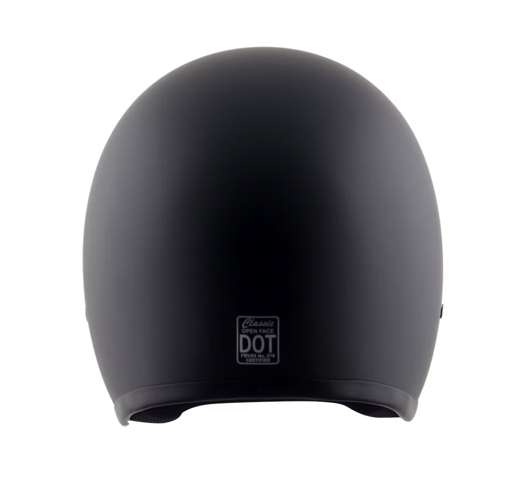 DOT 3/4 CASQUE OUVERT (D-RING)