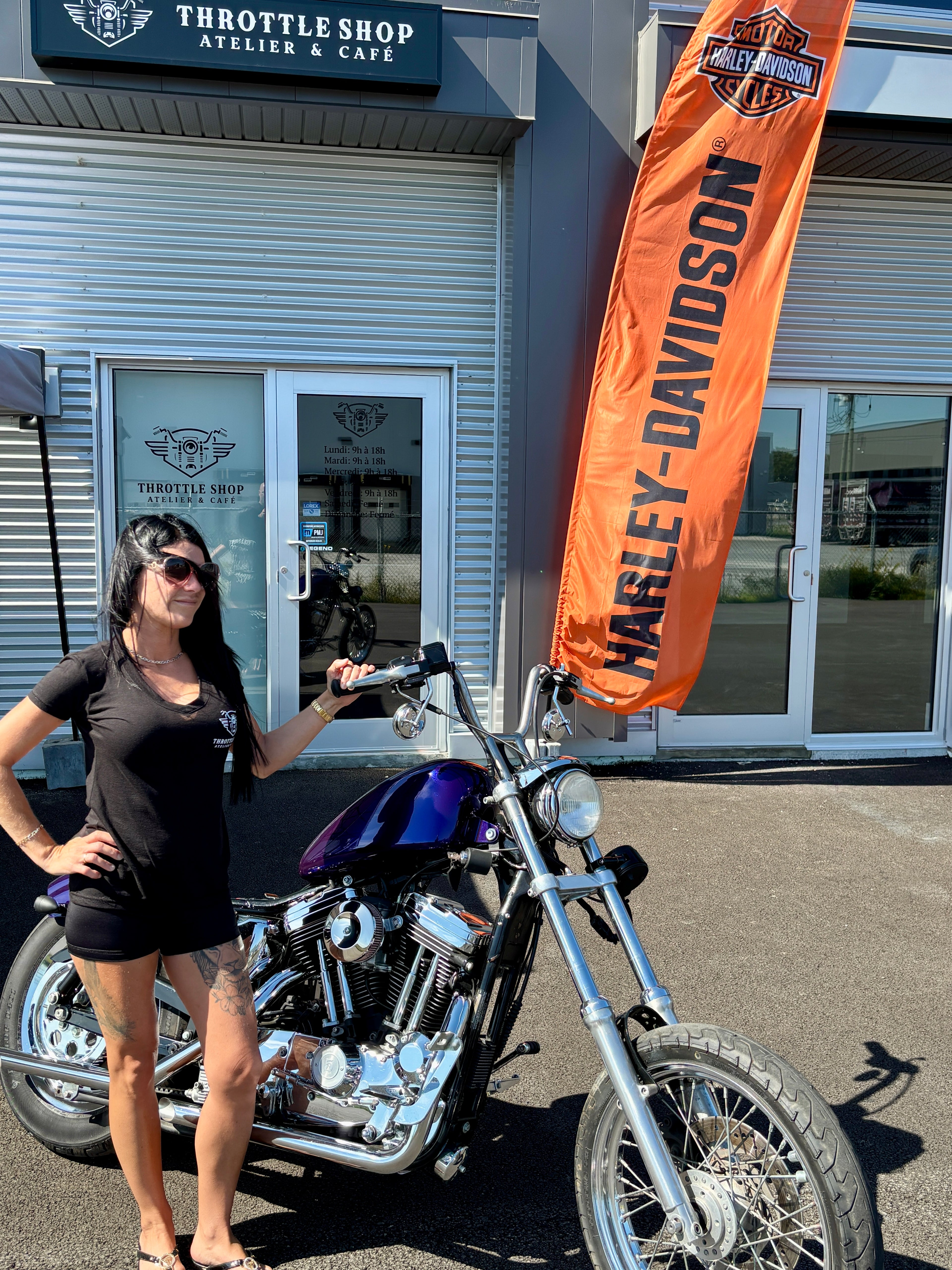 T-shirt à manche courte Throttle Shop