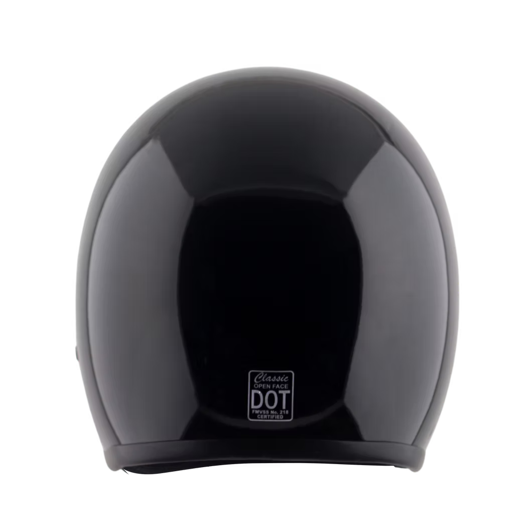 DOT 3/4 CASQUE OUVERT (D-RING)