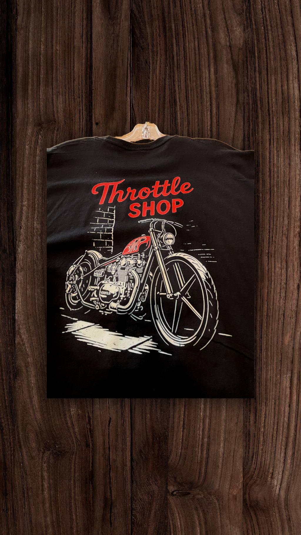 T-shirt à manche courte Throttle Shop